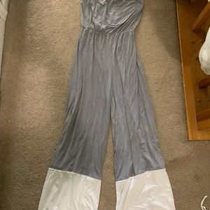 Wide leg jumpsuit